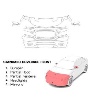 For Dodge Ram 1500 Limited 2019-2023 PreCut Paint Protection Clear Bra PPF - Picture 1 of 7