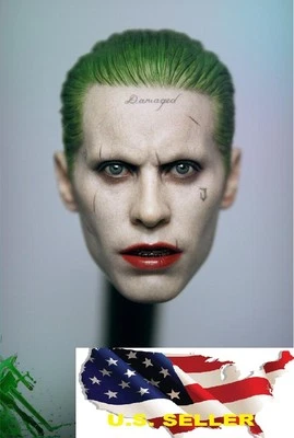 1/6 Joker Head sculpt Jared Leto Suicide Squad Batman hot toys phicen ❶USA❶ - Image 1 of 3