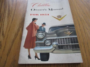 1954 Cadillac owner s manual - Picture 1 of 3