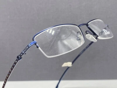 Monturas de gafas mujer azul estrás rectangular media borde CD 3627 Foto 1 de 4