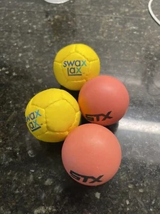 Lacrosse Swax Lax & STX Training Balls LOT - Picture 1 of 3