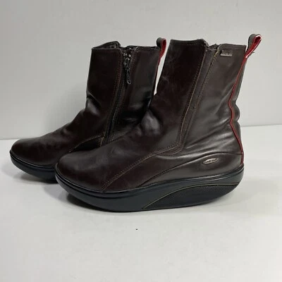 Bota MBT Orthopedic Gore-Tex Mujer Talla 8.5 Tenga Mid FG Marrón Chocolate - Imagen 1 de 4