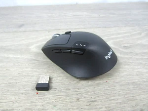 Logitech M-R0062 Wireless Mouse with Dongle Receiver Black Tested & Ready - Picture 1 of 12
