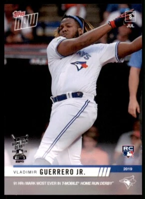 2019 Topps Now #491 Vladimir Guerrero Jr./2399* *#/2399 - Image 1 of 2
