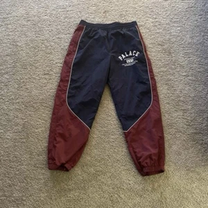 Size Large - Palace x GAP Nylon Track Bottom (Navy/Red) WORN ONCE! - Picture 1 of 7
