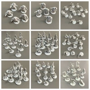 Lot 5/15 pièces miniatures zombies coureurs zombies zombicide MDN figurine jeu de société jouet TRPG - Photo 1/14
