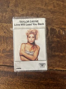 TAYLOR DAYNE Love Will Lead You Back Cassette Single Tape 1989 - Picture 1 of 2