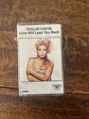 TAYLOR DAYNE Love Will Lead You Back Cassette Single Tape 1989 - Image 1 of 2