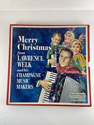 Merry Christmas From Lawrence Welk and His Champagne Music Makers 4 LP Box Set - Image 1 of 4