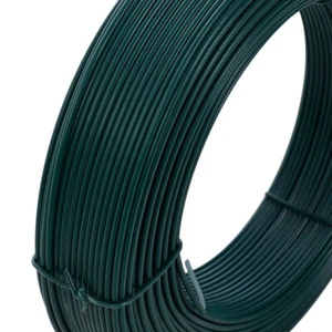 50/100m Garden Wire Plant Tie Support Green PVC Coated for Tying Climbing Plants - Picture 1 of 11