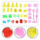  35 Pcs Sand Models Play Toys Modeling Clay Kids Mold Accessories
