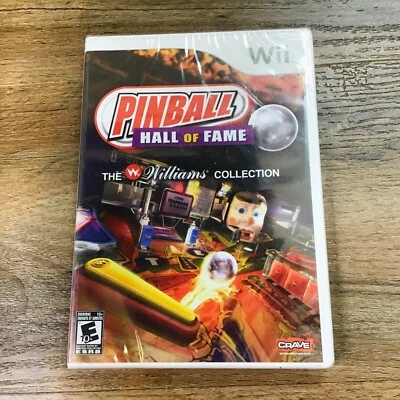 Nintendo Wii Game Pinball Hall of Fame The Williams Collection 2007 NEW SEALED - Image 1 of 4