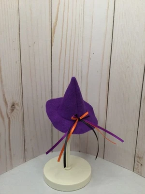 Hecho a mano Halloween Púrpura Bruja Sombrero se adapta a Barbie Patrón Stacie Muñeca Nuevo SIN MUÑECA Foto 1 de 4