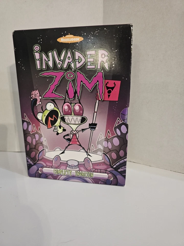 Invader Zim Complete Invasion DVD 6-Disc Box Set OOP RARE SEALED Volume 3 Anime - Image 1 of 4