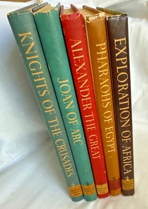 Horizon Caravel Book Lot (5) First Ed. Africa/Pharaohs/Alex.Great/JoanArc/Knight - Picture 1 of 14