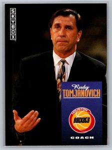 1992-93 Skybox Houston Rockets Manager Rudy Tomjanovich #264 - Picture 1 of 2