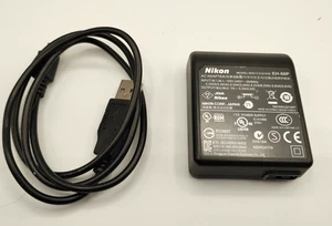 Véritable adaptateur secteur de charge Nikon EH-68P pour appareil photo Coolpix avec cordon - Photo 1 sur 1