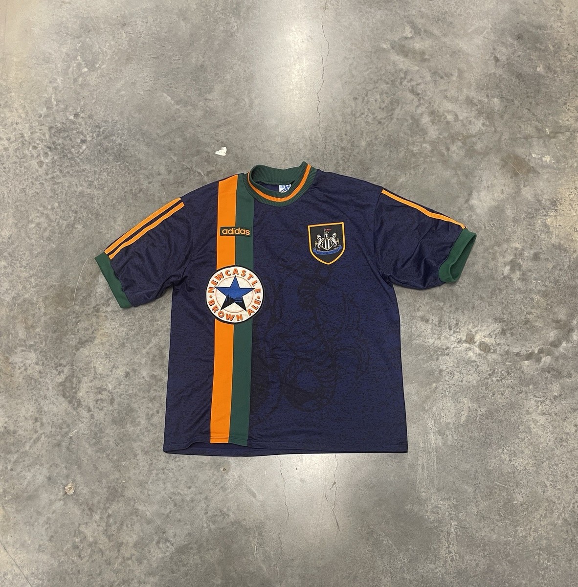 VINTAGE NEWCASTLE UNITED 1997 1998 Away Football Adidas