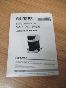 Keyence 96M12528 Safety Laser Scanner Instruction Manual - Picture 1 of 4