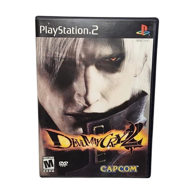 Devil May Cry 2 (Sony PlayStation 2, 2003) PS2 Two Discs Manual - Image 1 of 4