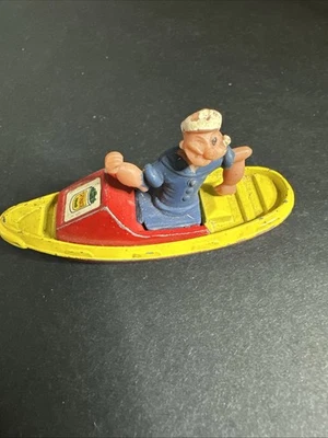 Vintage Corgi Popeye The Sailor Man Die Cast Boat Corgi Die-Cast Free Shipping  - Image 1 of 4