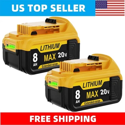 LED Work Light Electric Spotlight Flashlight For DeWalt 20V MAX Li-Ion Battery - Image 1 of 4