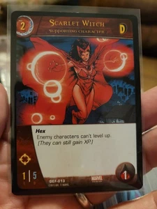 2016 Upper Deck Marvel VS System 2PCG Scarlet Witch - Bild 1 von 3