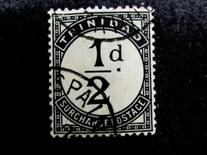 nystamps British Trinidad Stamp # J1 Used L25y3382 - Picture 1 of 2