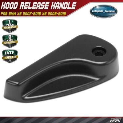 Manija de palanca de liberación del capó delantero para BMW X5 2007-2018 X6 2008-2019 51437148523 Foto 1 de 4