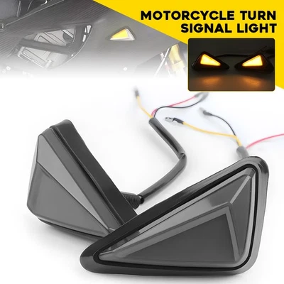 LED Flush Mount Turn Signals Lights for YAMAHA YZF R3 2015-2024 YZF R25 2014+ - Image 1 of 4