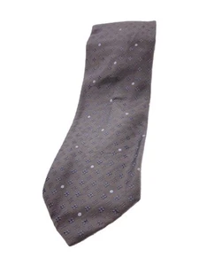 LOUIS VUITTON Tie Silk GRY Total Pattern Men - Picture 1 of 4