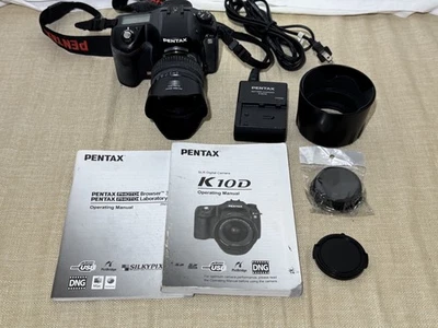 PENTAX K-10D Digital SLR Camera + lens - Image 1 of 4