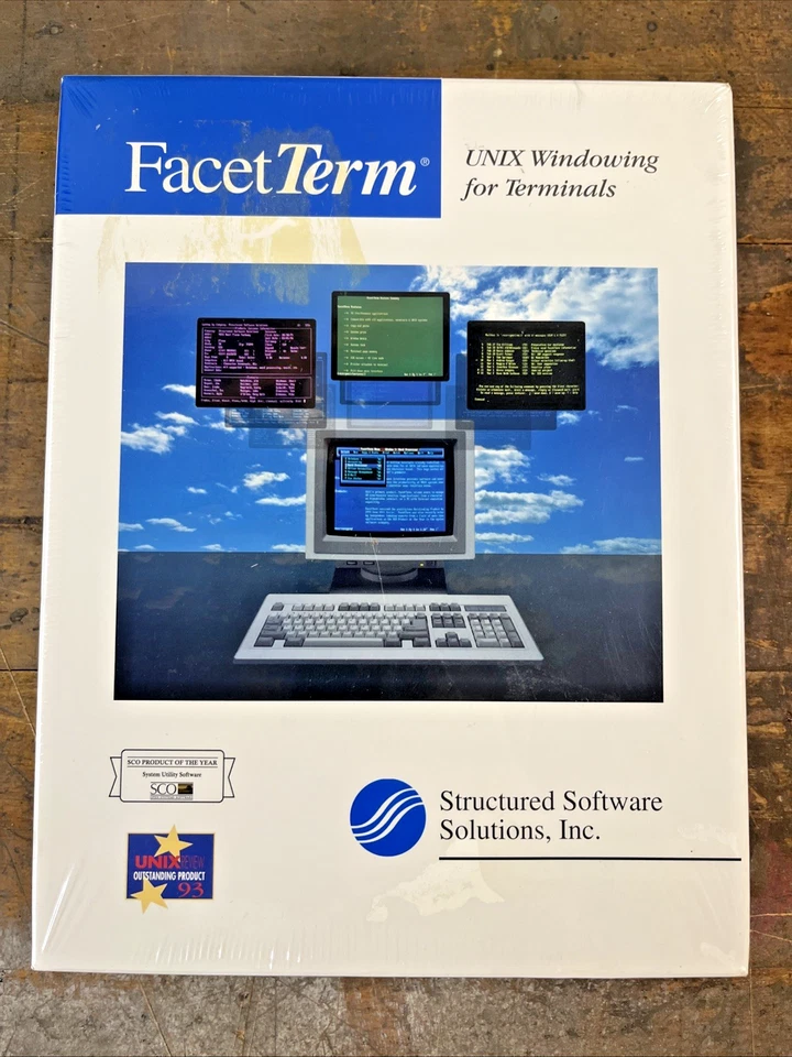Facet Term UNIX Windowing for Terminals - New-Sealed - Image 1 of 4