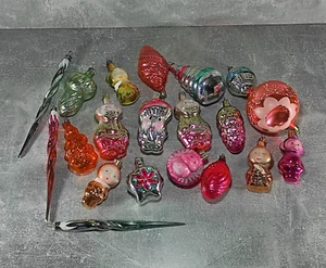 Soviet Christmas tree toys, glass, Vintage retro toys, New Year's home decor - Picture 1 of 7