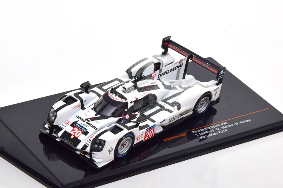 1/43 IXO - PORSCHE 919 Hybrid LMP1 Bernard-Webber-Harvey Le Mans 2014 #20 - Immagine 1 di 1