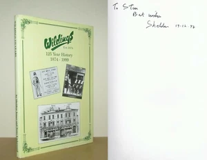 Sheldon James - Wildings History (Newport) - Signed - 1st/1st (1998 First Ed DJ) - Picture 1 of 5