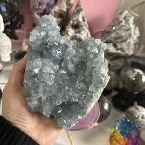 Huge Gorgeous Celestite Cluster 1.807kg - Picture 1 of 17