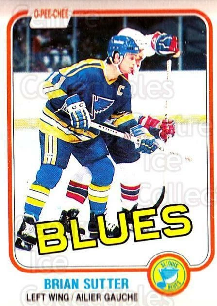1981-82 O-Pee-Chee #297 Brian Sutter - Image 1 of 1
