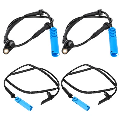 Sensores de velocidad de rueda ABS para BMW 328xi 2007-2008 4 piezas delantero trasero izquierdo lado derecho Foto 1 de 4