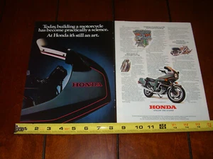 1981 HONDA CBX ORIGINAL 2 PAGE AD - Picture 1 of 12
