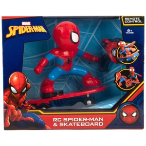 Marvel Spider-Man Remote Control Skateboard Action Figure Set - Kids RC Toy Gift - Picture 1 of 5