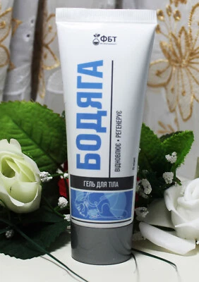 FITOBIOTECHNOLOGIES 75ml Körper Gel Balsam Badjaga Badiaga Badjaga regeneriert Gel Sponge бодяга