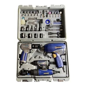 Kobalt 50 Piece Air Tool Kit #0035546 Missing Blow Gun & Rubber Nozzle EUC  READ