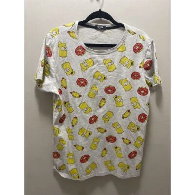 Camiseta gráfica Meraki Bart Simpson & Donut - 2XL Foto 1 de 4