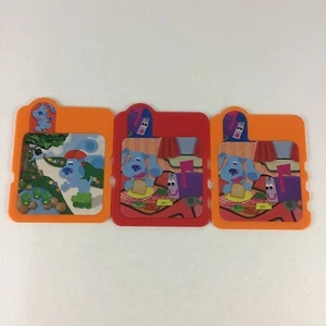 Blue's Clues Learning Lessons Computer Replacement Cards Discs Vintage 2000 - Picture 1 of 6