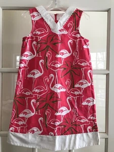 NWT Gymboree Girls Dress, Size 10, Flamingo Print - Picture 1 of 5