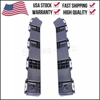 Soportes de soporte de montaje de parachoques trasero (L&R) de 2 piezas para Toyota Sequoia 2008-2022 Foto 1 de 4