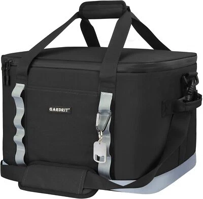 Bolsa refrigeradora plegable GARDRIT 60 latas | Aislada a prueba de fugas para camping y playa Foto 1 de 4