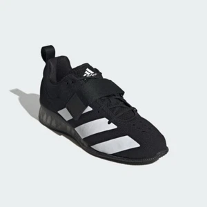 Adidas Adipower II weightlifting shoes core black / cloud white Size 5 - Picture 1 of 8