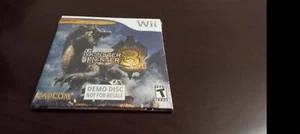 Monster Hunter Tri 3 - Nintendo Wii - Demo Disc - Brand New - Sealed - - Picture 1 of 2
